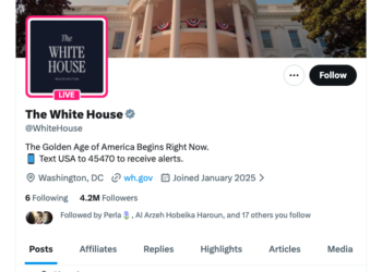 حساب البيت الأبيض على إكس ينشر فيديوهات غريبة ويثير الجدل