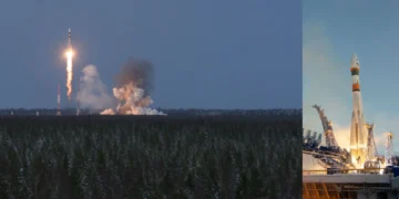 روسيا تطلق صاروخ “سويوز-2.1 إيه” من قاعدة بليسيتسك الفضائية